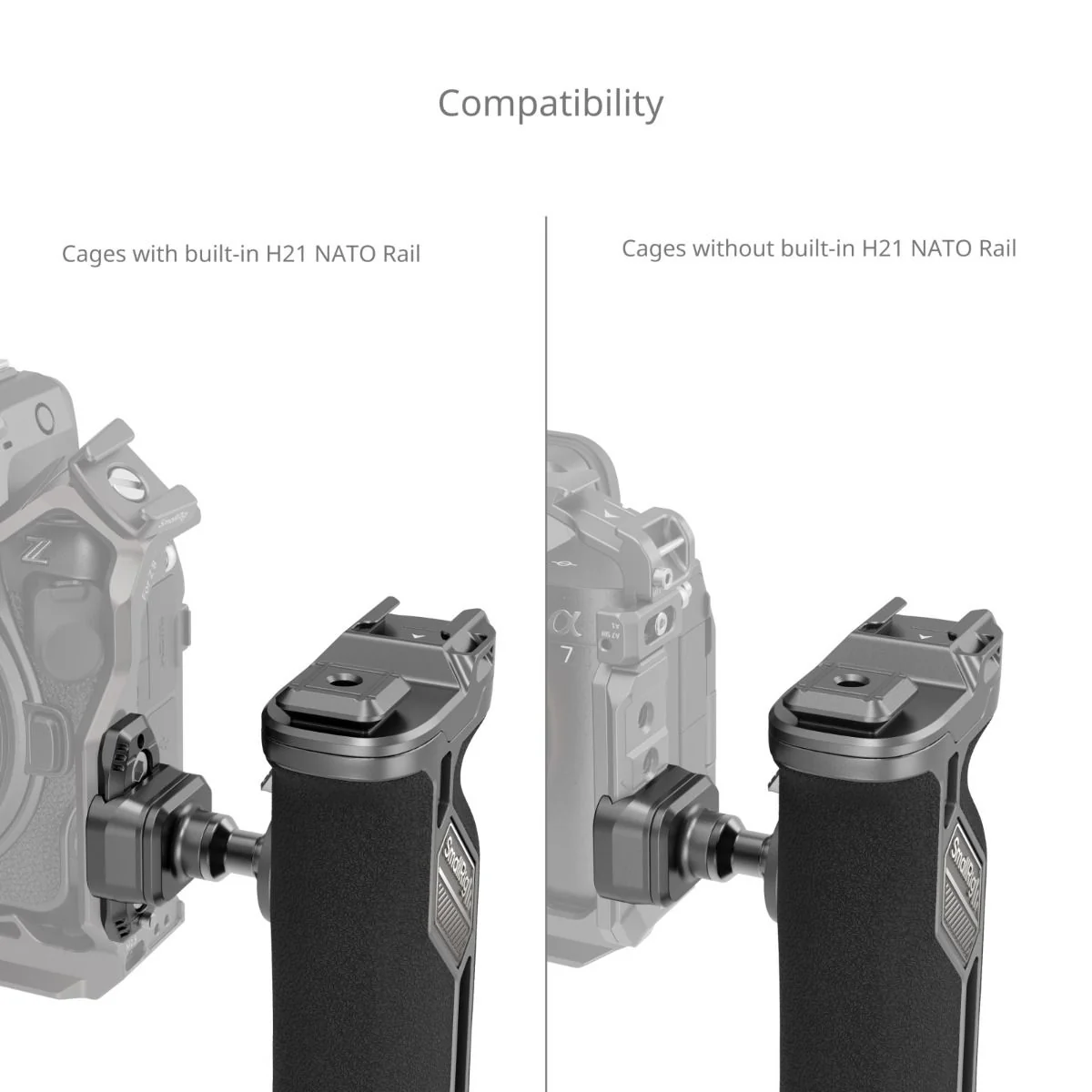 SmallRig HawkLock H21 Quick Release Rotating Side Handle Kit 4485 - Image 5