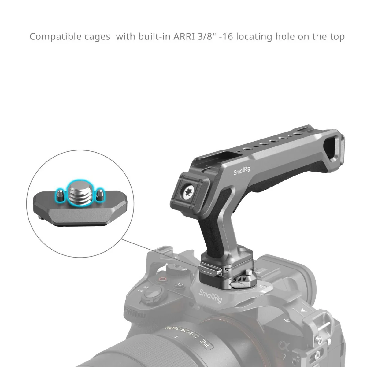 SmallRig HawkLock H21 Quick Release Top Handle Kit 4483 - Image 5