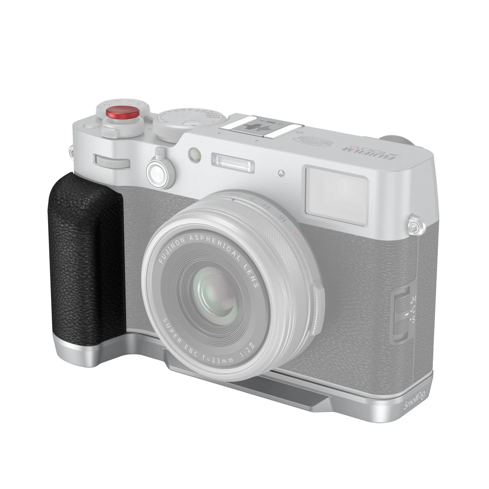 SmallRig L-Shape Grip for FUJIFILM X100VI / X100V (Silver) 4555B