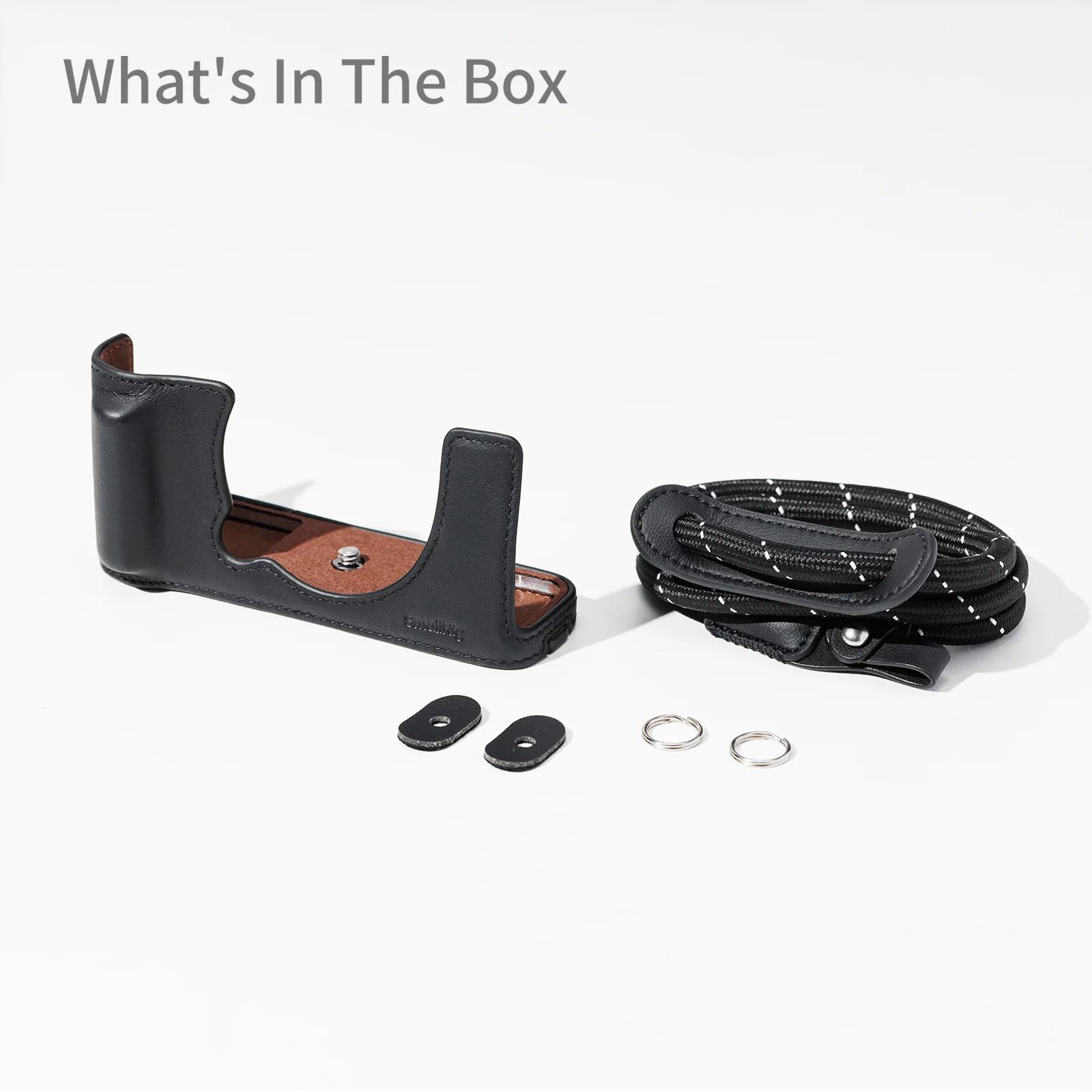 SmallRig Leather Case Kit for FUJIFILM X-E5 (Black) 5450 - Image 2