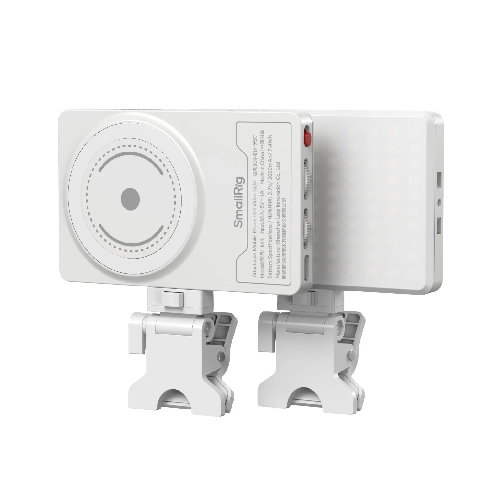 SmallRig M3 Attachable Mobile Phone LED Video Light (White) 5640 - Image 3