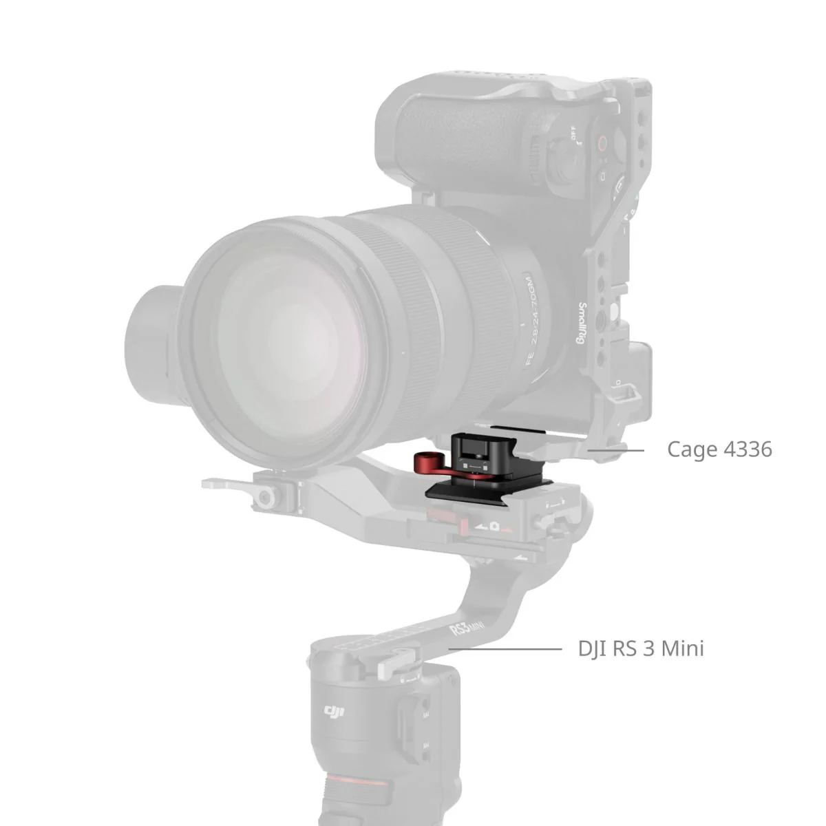 SmallRig NATO Clamp to Arca-Swiss Quick Release Plate MD4857 - Image 5