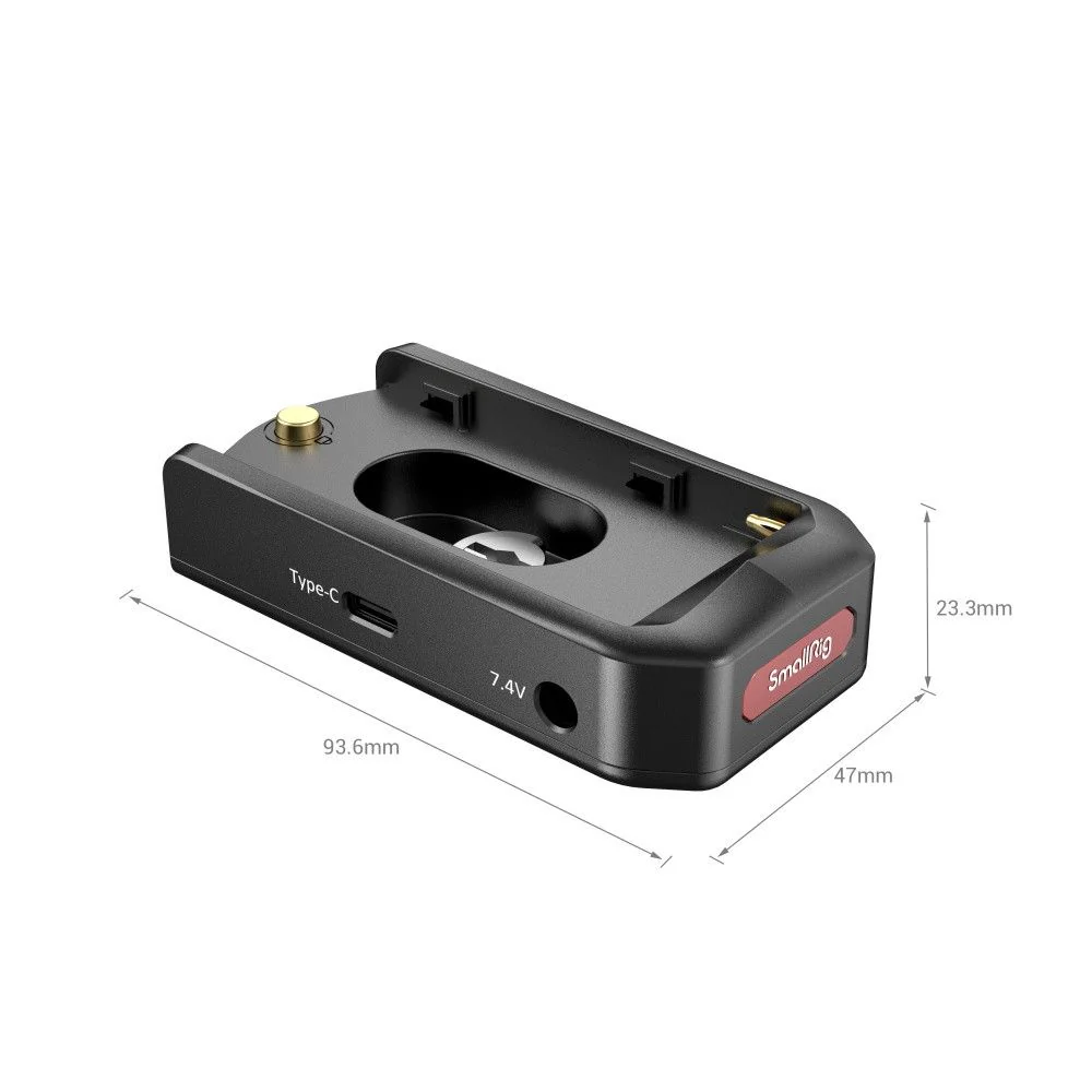 SmallRig NP-F Battery Adapter Mount Plate (Advanced Edition) 3168B - Image 3