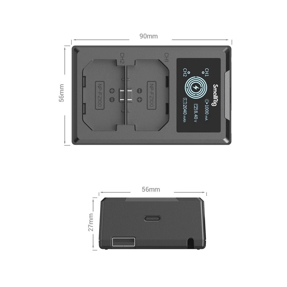SmallRig NP-FZ100 Battery  Charger - Image 4