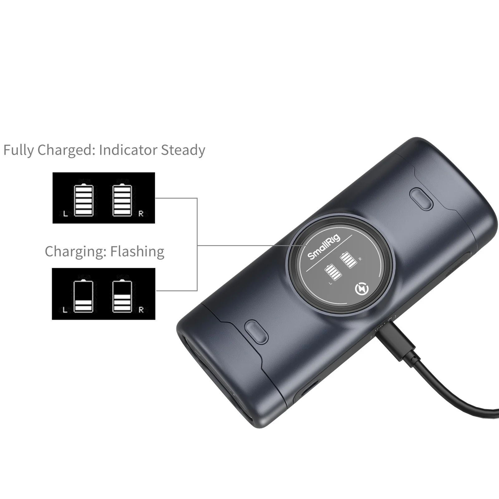 SmallRig Portable Charger Case for NP-FZ100 Camera Batteries 5106 - Image 7