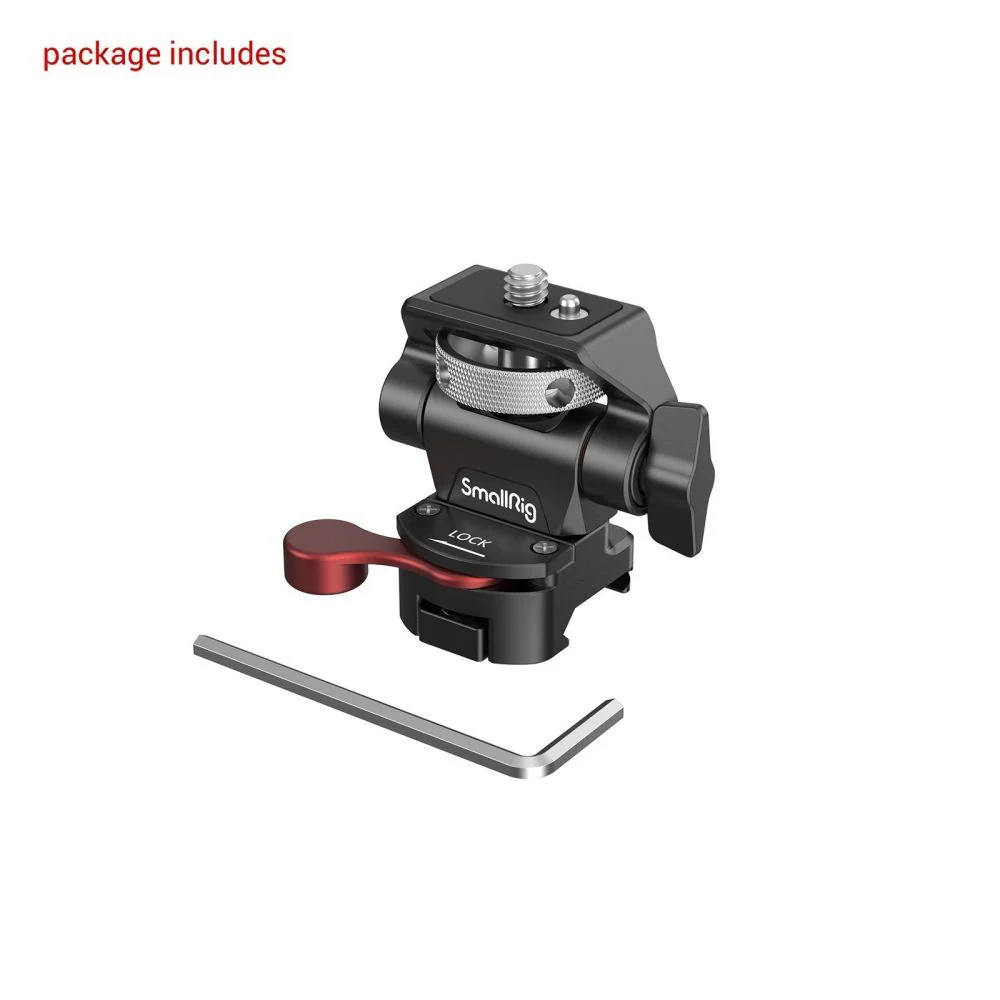 SmallRig Swivel and Tilt Adjustable Monitor Mount with NATO Clamp Mount 2906B - Image 3