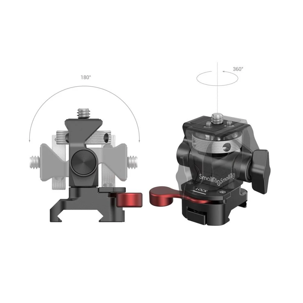 SmallRig Swivel and Tilt Adjustable Monitor Mount with NATO Clamp Mount 2906B - Image 4
