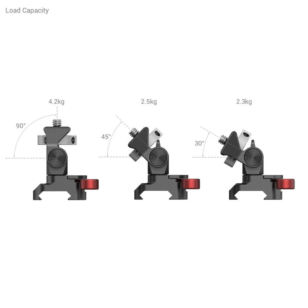 SmallRig Swivel and Tilt Adjustable Monitor Mount with NATO Clamp Mount 2906B - Image 6