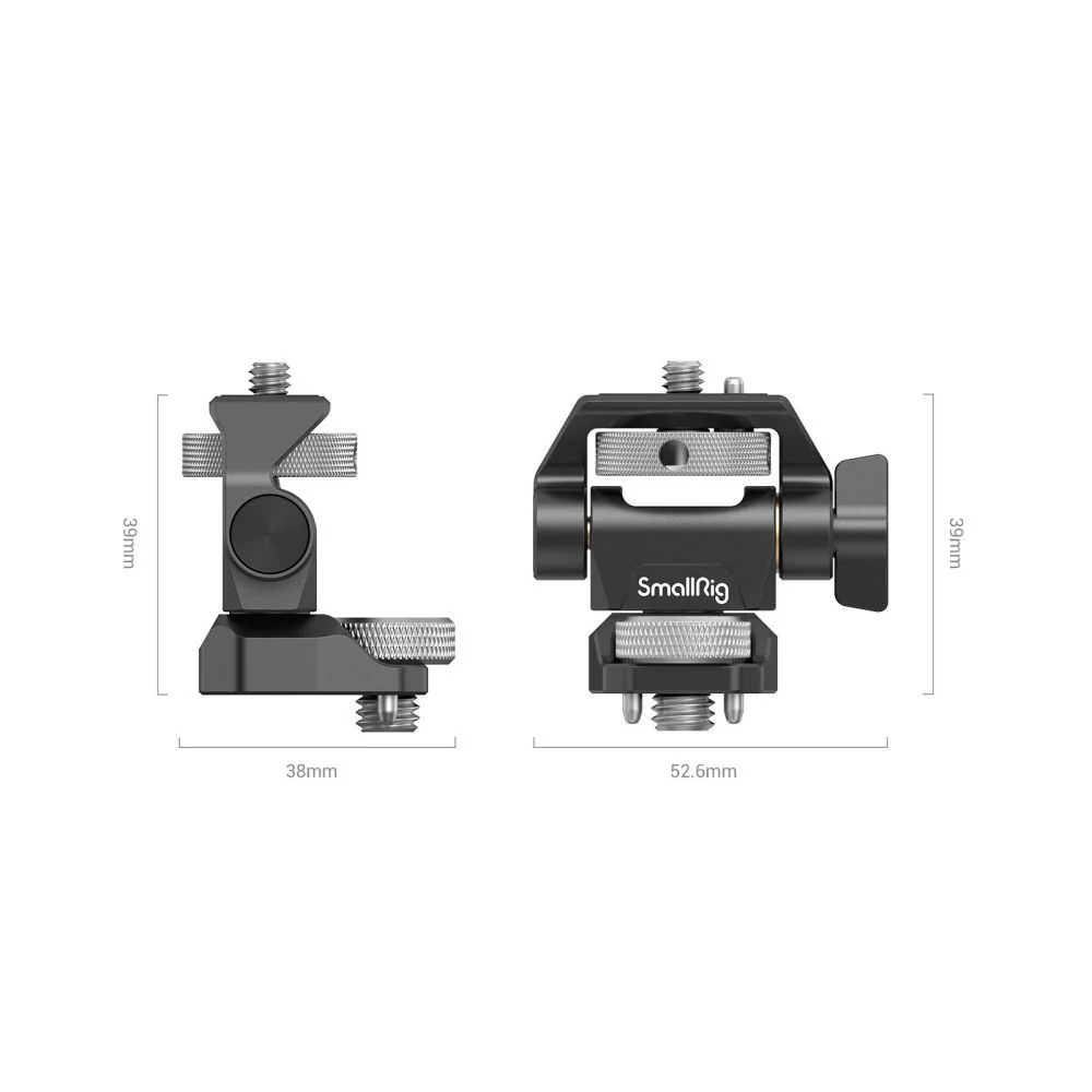 SmallRig Swivel and Tilt Monitor Mount with Arri Style Screw 2903B - Image 2