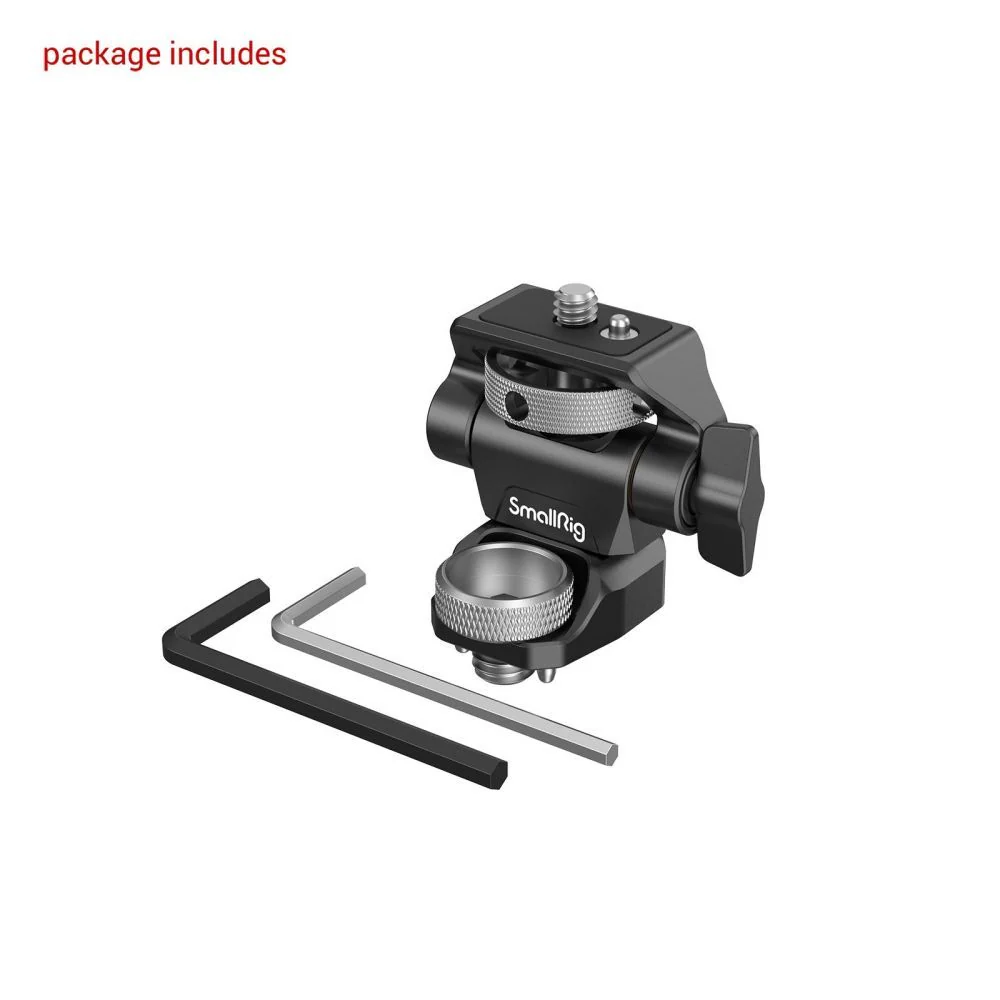 SmallRig Swivel and Tilt Monitor Mount with Arri Style Screw 2903B - Image 3