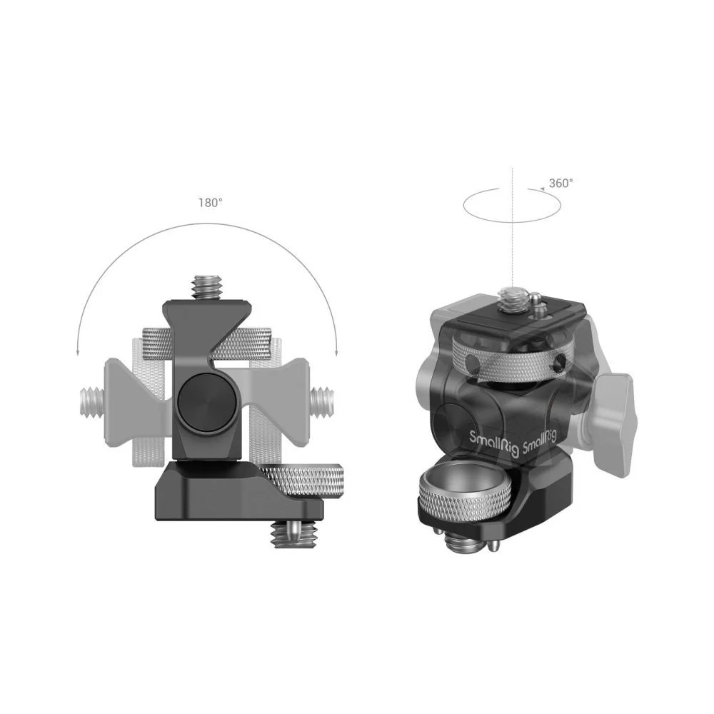 SmallRig Swivel and Tilt Monitor Mount with Arri Style Screw 2903B - Image 5