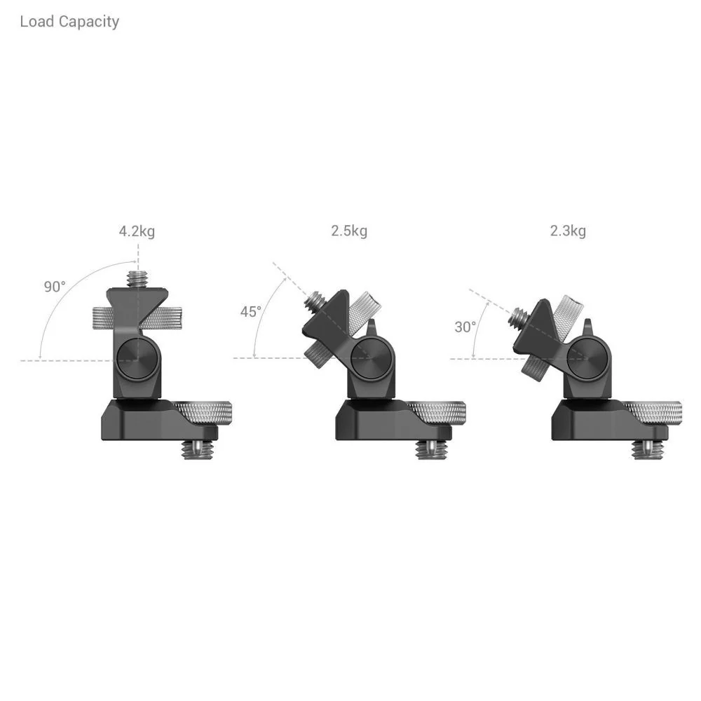SmallRig Swivel and Tilt Monitor Mount with Arri Style Screw 2903B - Image 7