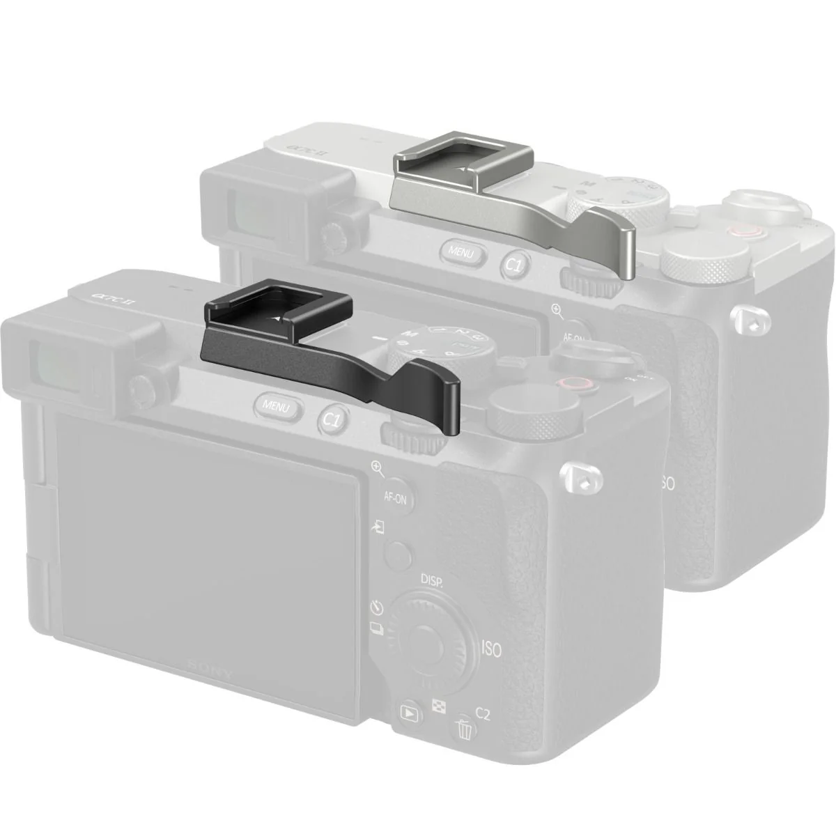 SmallRig Thumb Grip for Sony Alpha 7C II / Alpha 7CR / Alpha 7C (Silver) 4818 - Image 5