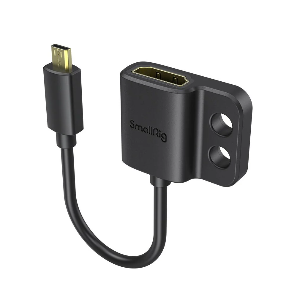 SmallRig Ultra Slim 4K HDMI Adapter Cable D to A 3021 (Black) - Image 2