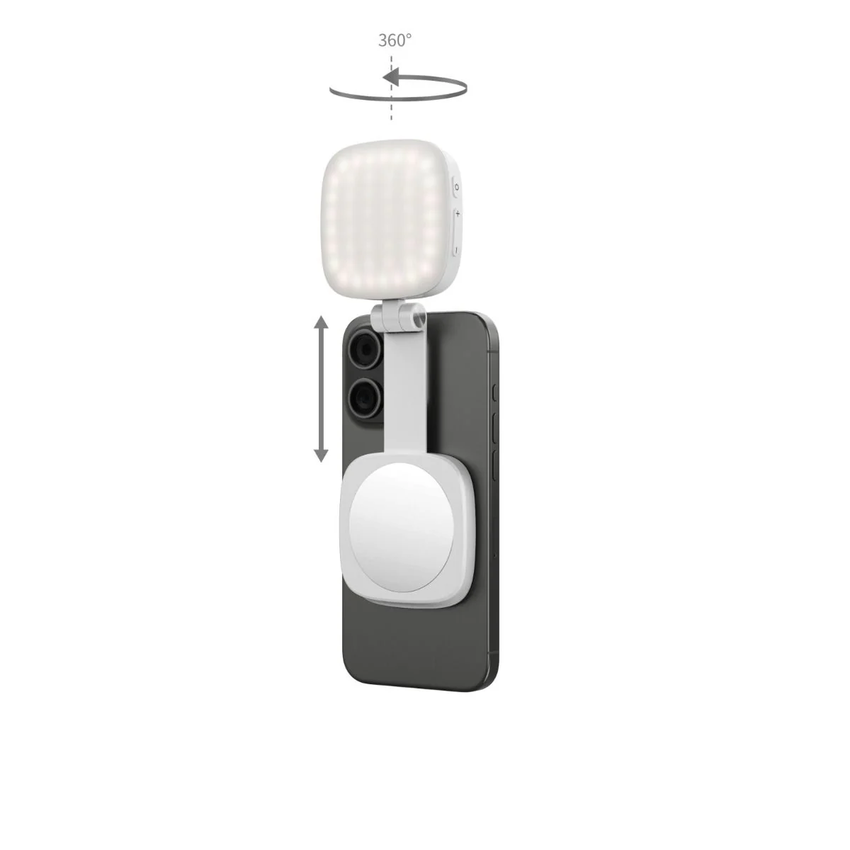 SmallRig Vibe P48 Detachable Mobile Phone LED Video Light (White) 4933 - Image 6