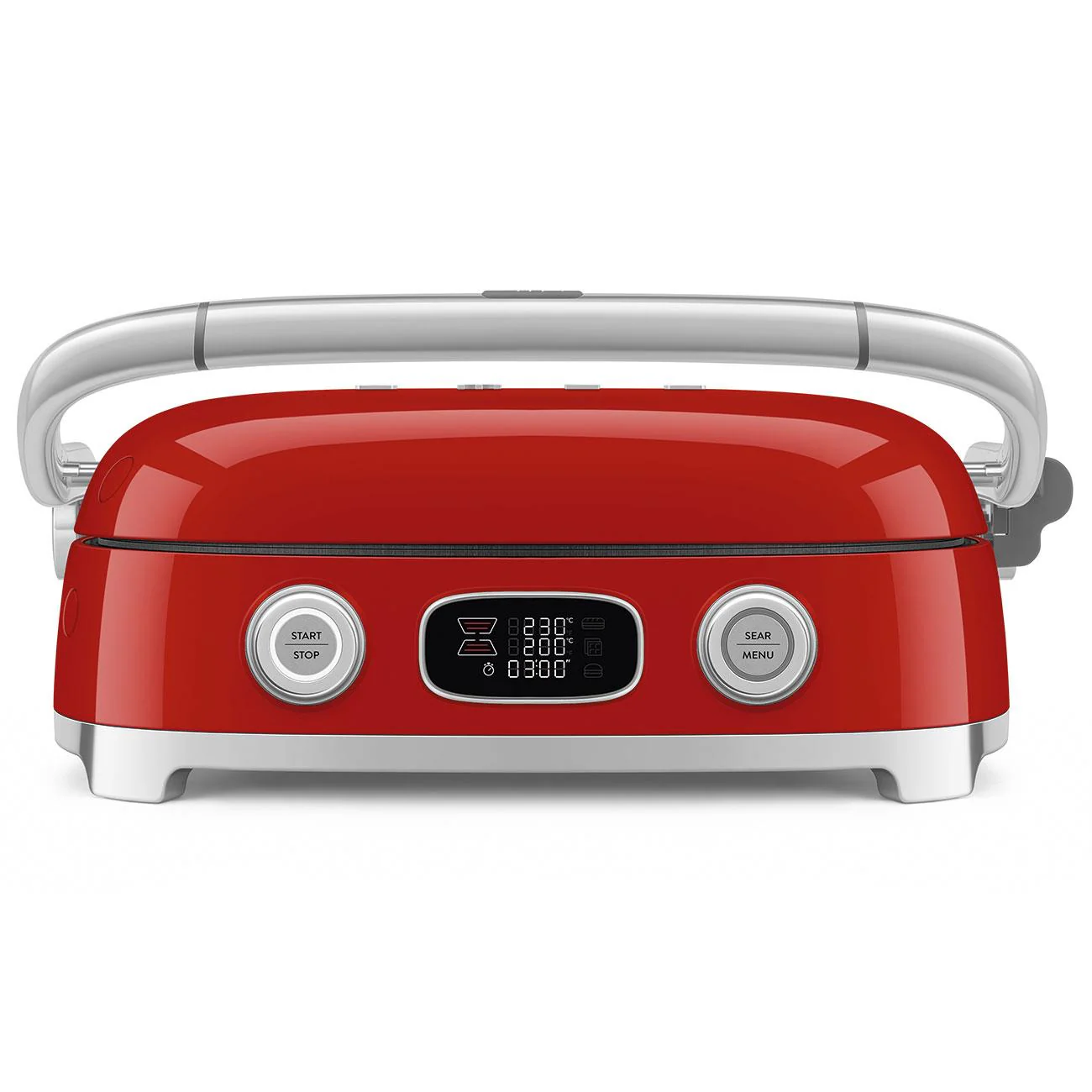 Smeg 50's Style Retro 3-in1 MultiGrill (Red) - Image 2