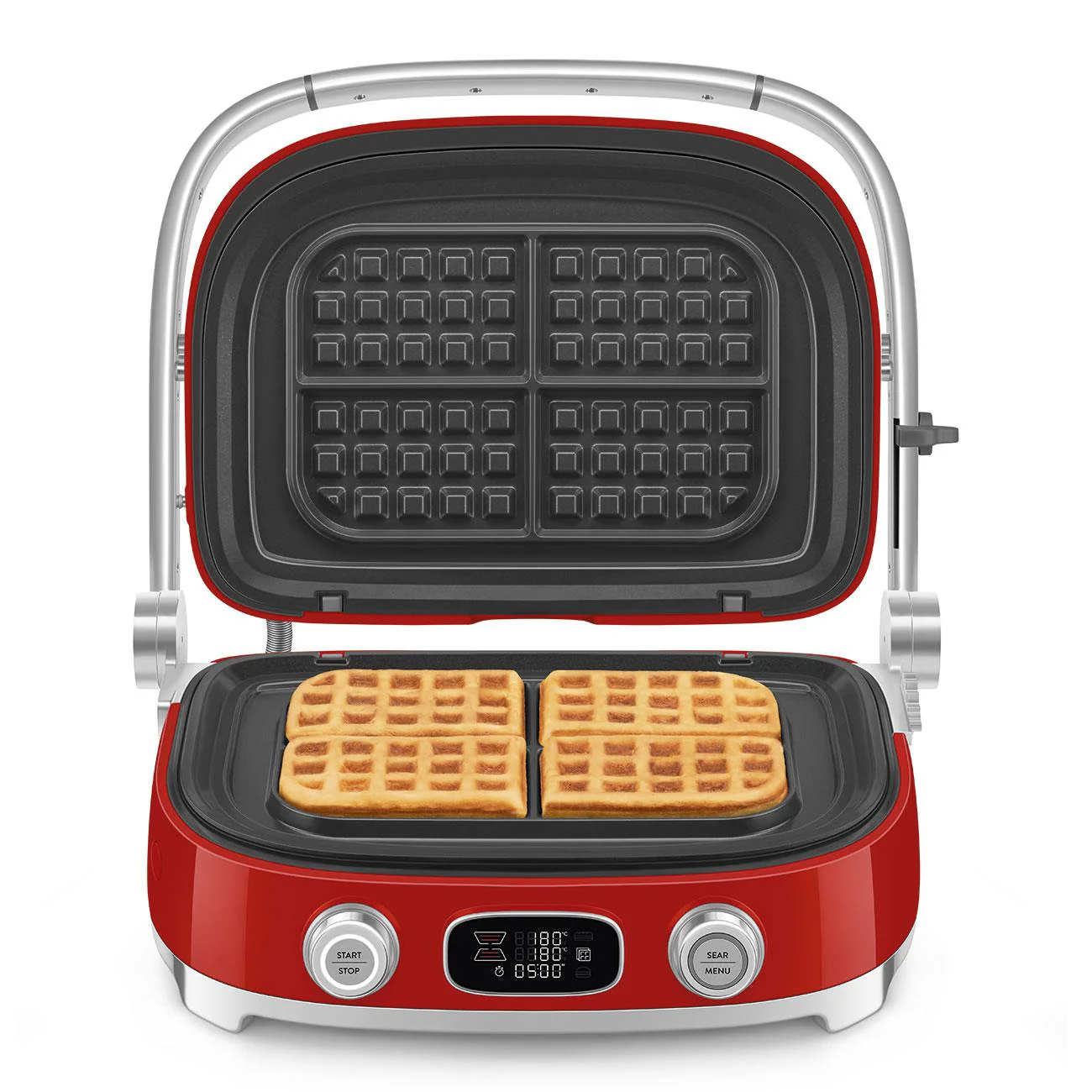 Smeg 50's Style Retro 3-in1 MultiGrill (Red) - Image 9