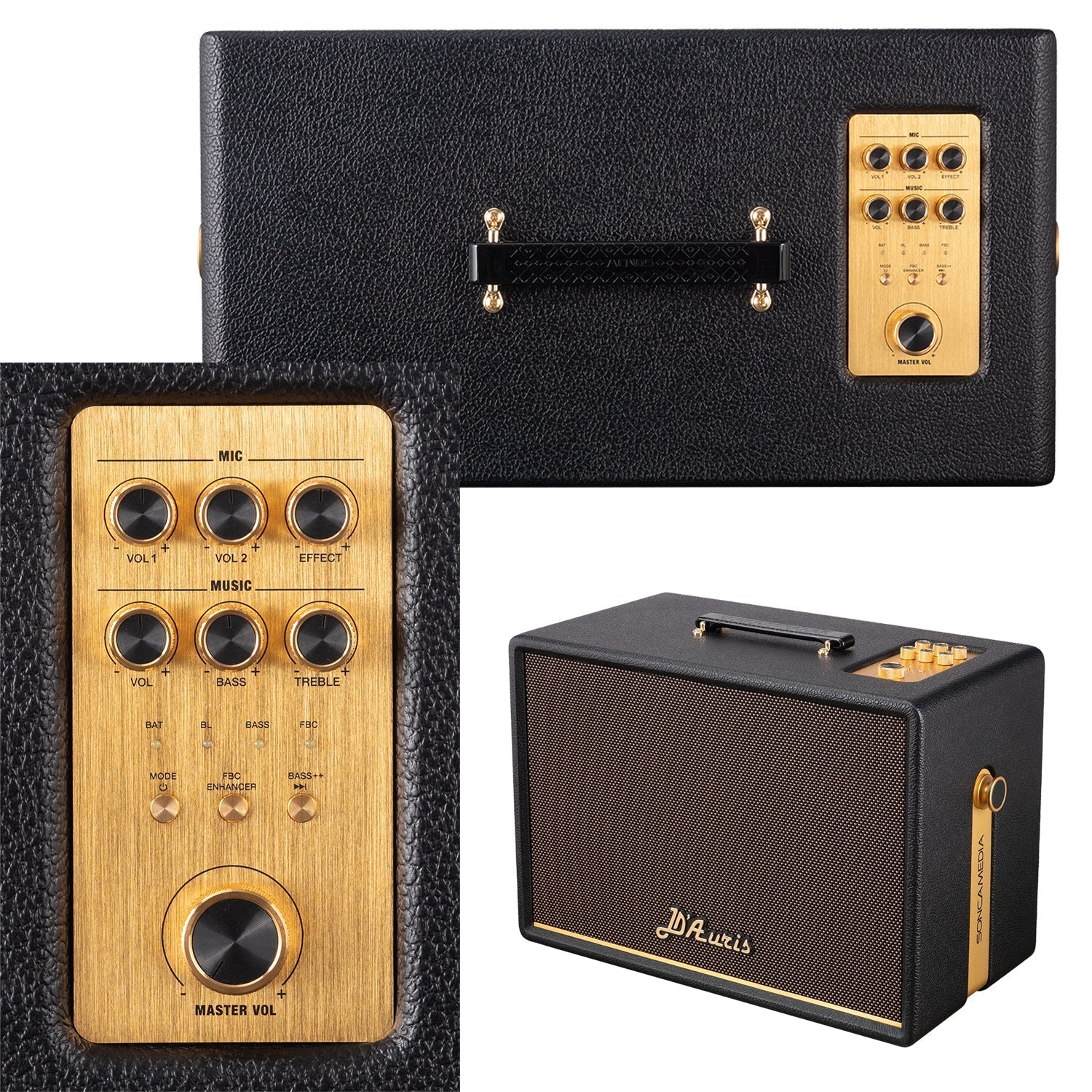 Soncamedia D’Auris 300 Karaoke System | 200W RMS | Wireless Microphones - Image 2