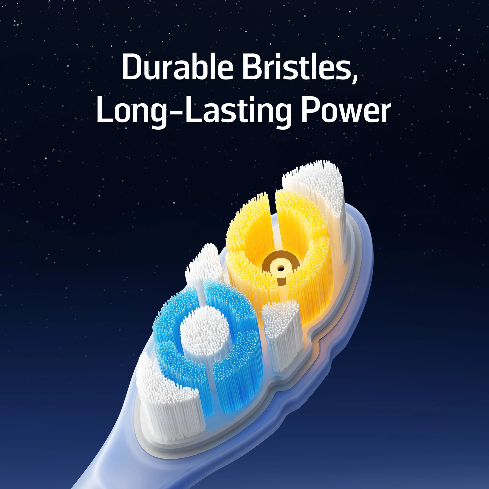 Soocas NEOS II & NEOS II Ultra Clean Toothbrush Head CV 2 Packs T04 (White) - Image 4