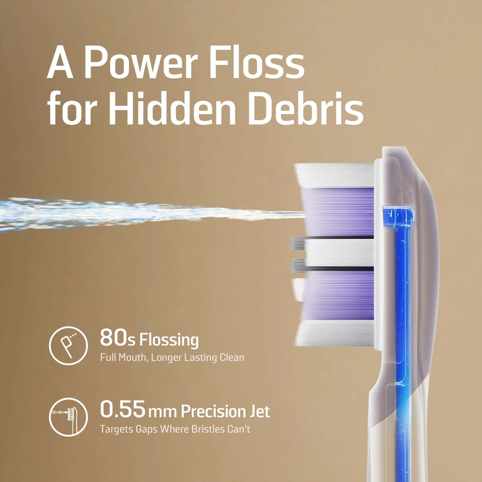 Soocas NEOS II Ultra Electric Toothbrush CV (Champagne Gold) - Image 3