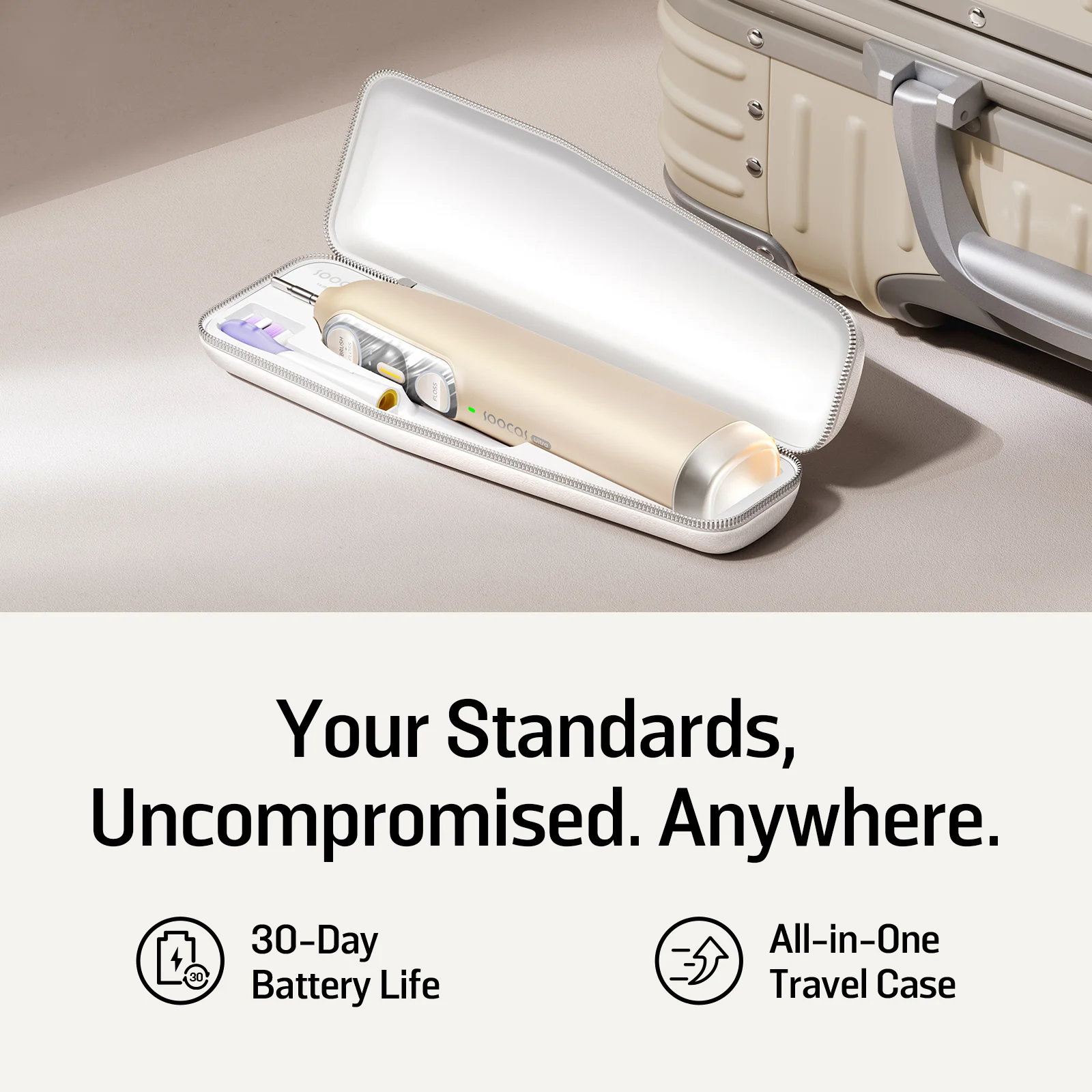 Soocas NEOS II Ultra Electric Toothbrush CV (Champagne Gold) - Image 6
