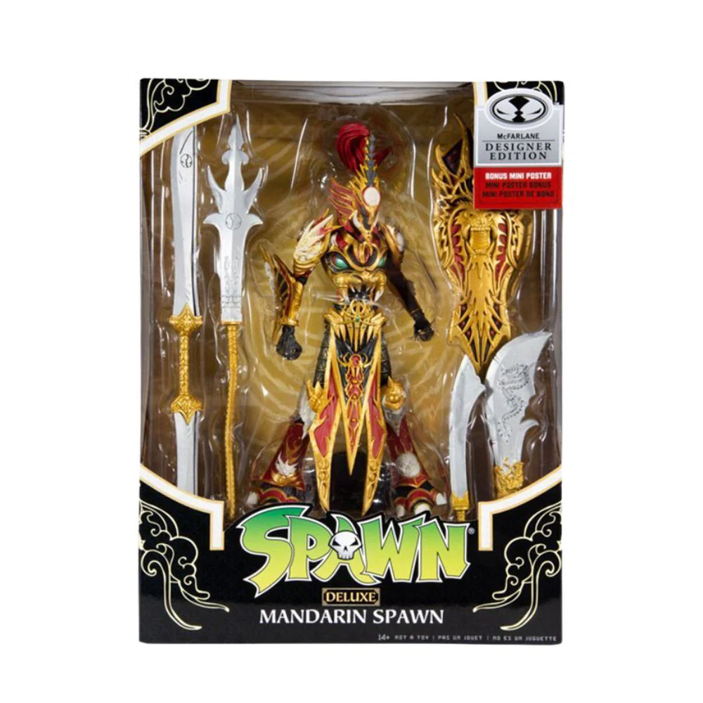 Spawn Mandarin Spawn Deluxe 7in Action Figure Kids/Adult Collectable Toy - Image 6