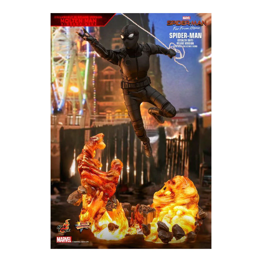Spider-Man 12" Far From Home Stealth Suit Deluxe 1:6 Collectable - Image 2