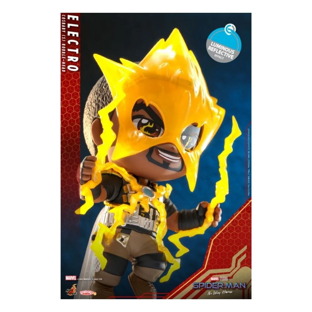 Spider-Man No Way Home Electro Hero Cosbaby Kids Collectable Figure Toy - Image 3