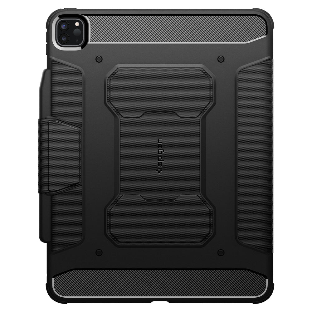 Spigen Apple iPad Pro 13 M5/M4 (2025/2024) Rugged Armor Pro Case (Black) - Image 3