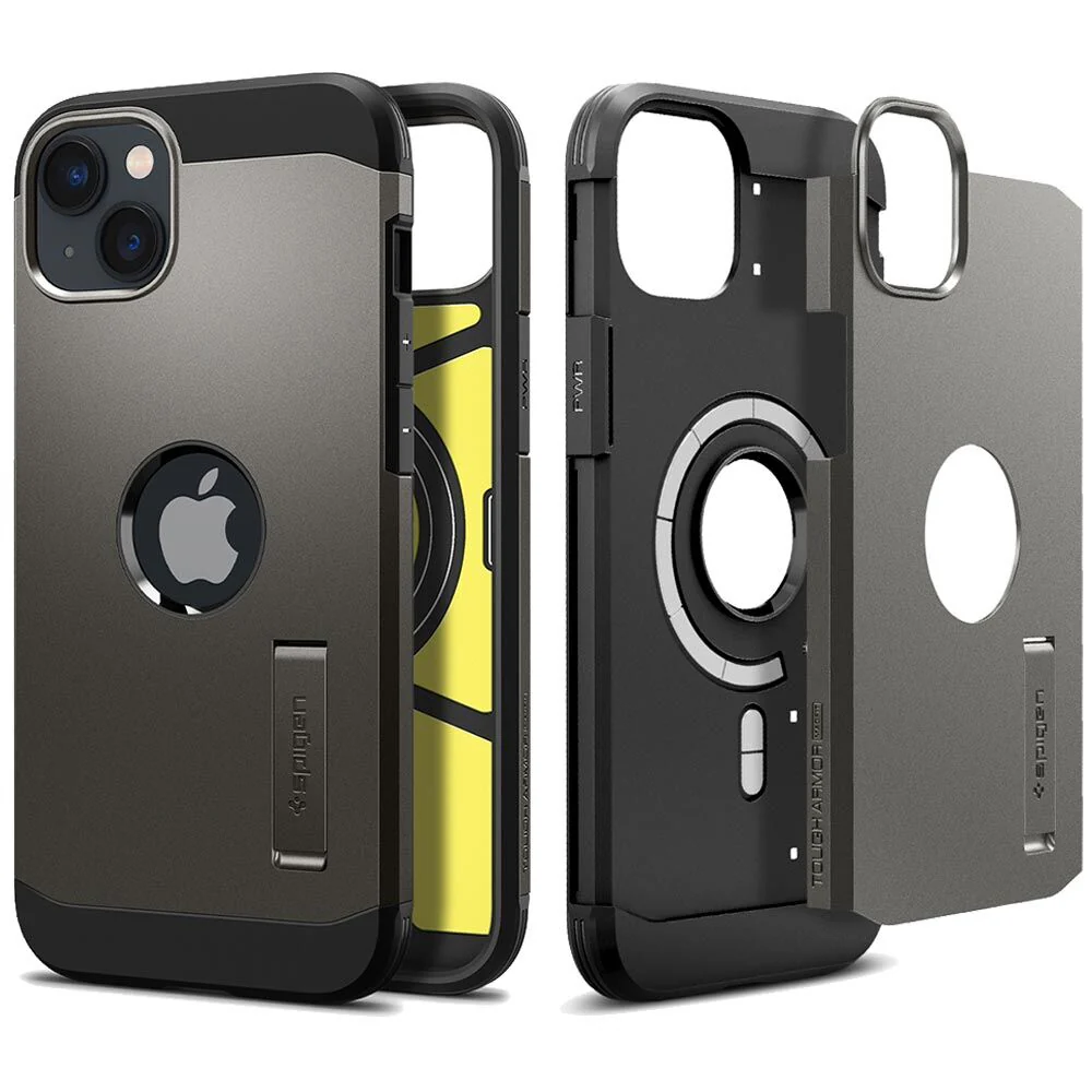 Spigen Apple iPhone 14 Plus Tough Armor Mag (MagFit) Case - Gunmetal