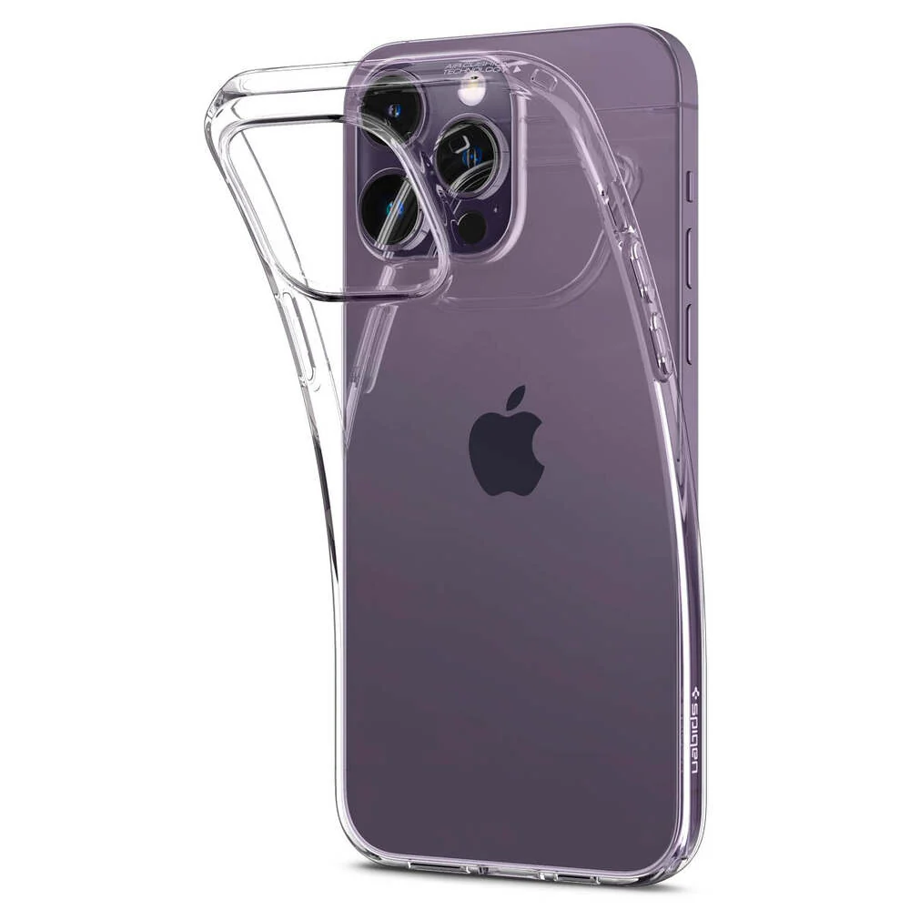 Spigen Apple iPhone 14 Pro Liquid Crystal Case - Clear - Image 5