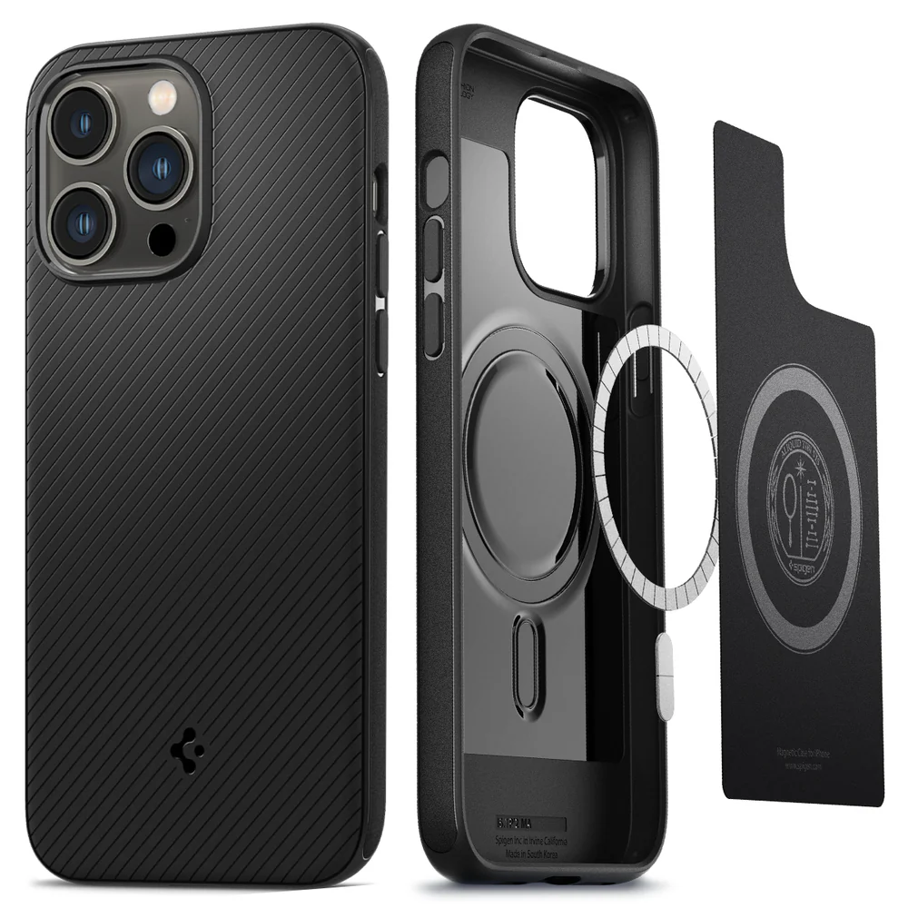 Spigen Apple iPhone 14 Pro Max Mag Armor (MagFit) Case - Black