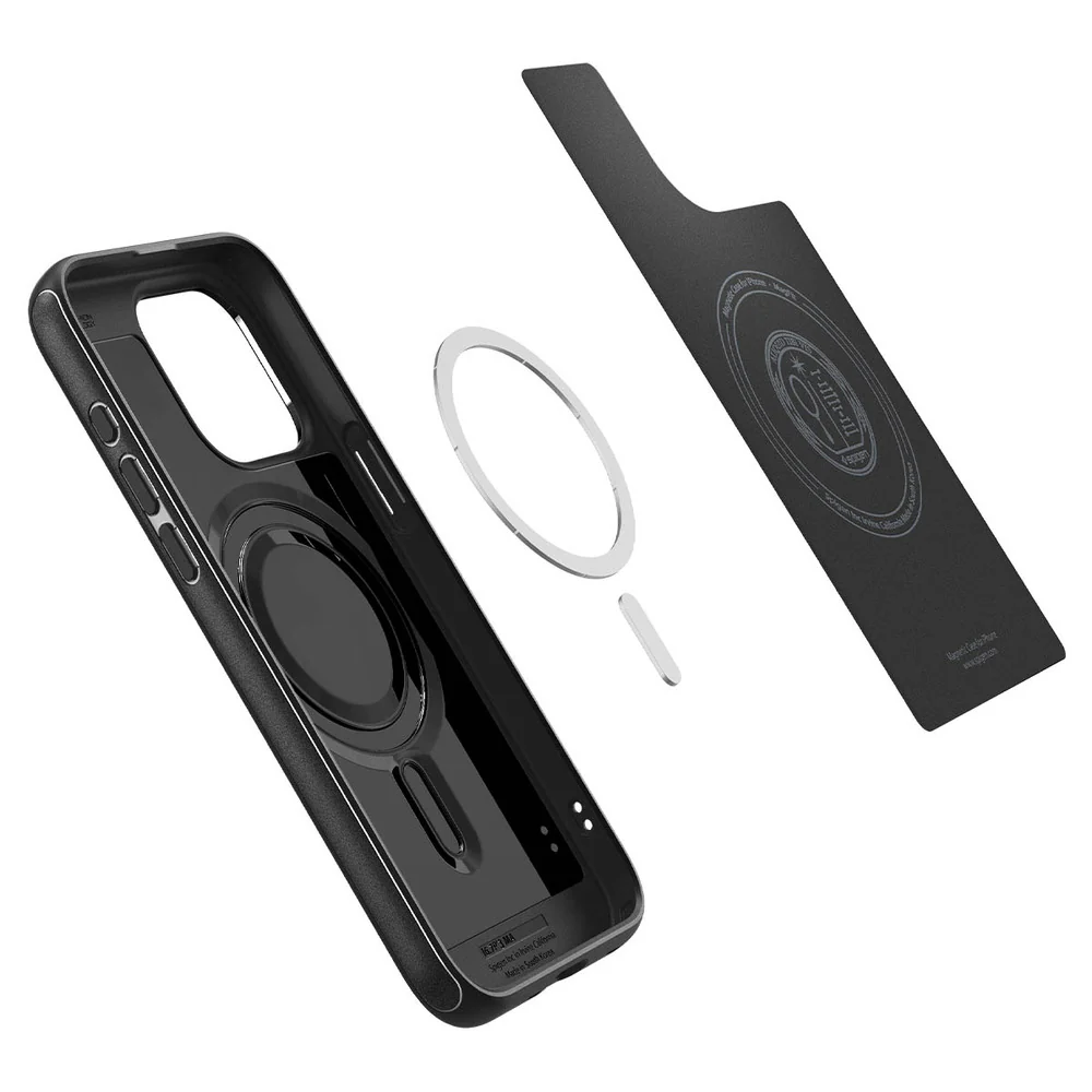 Spigen Apple iPhone 15 Pro Max Mag Armor (MagFit) Case - Black - Image 6