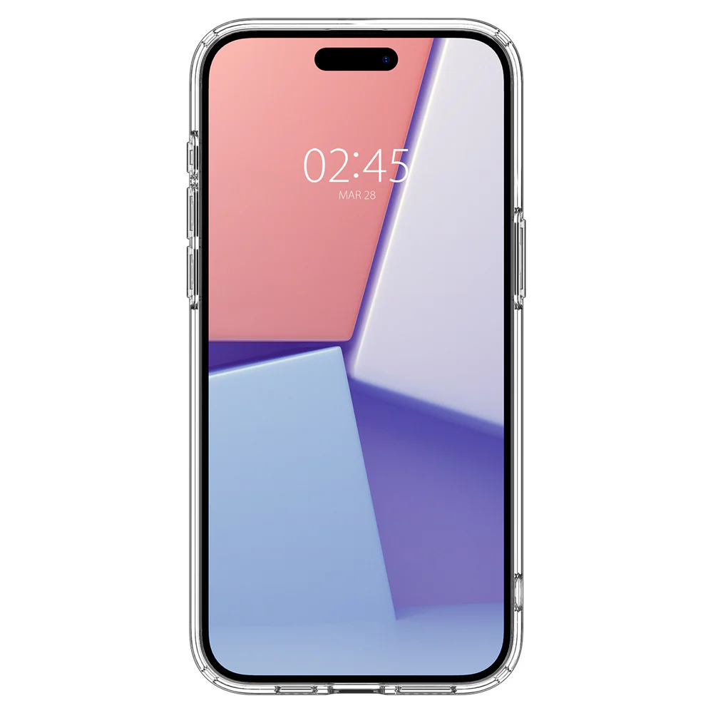 Spigen Apple iPhone 15 Pro Ultra Hybrid Case - Clear - Image 4