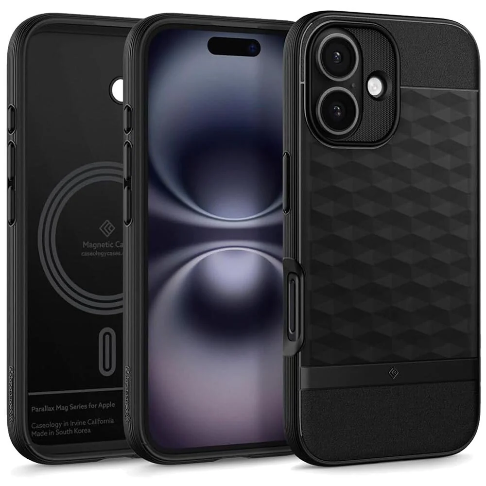 Spigen Apple iPhone 16 Parallax Mag Case - Black