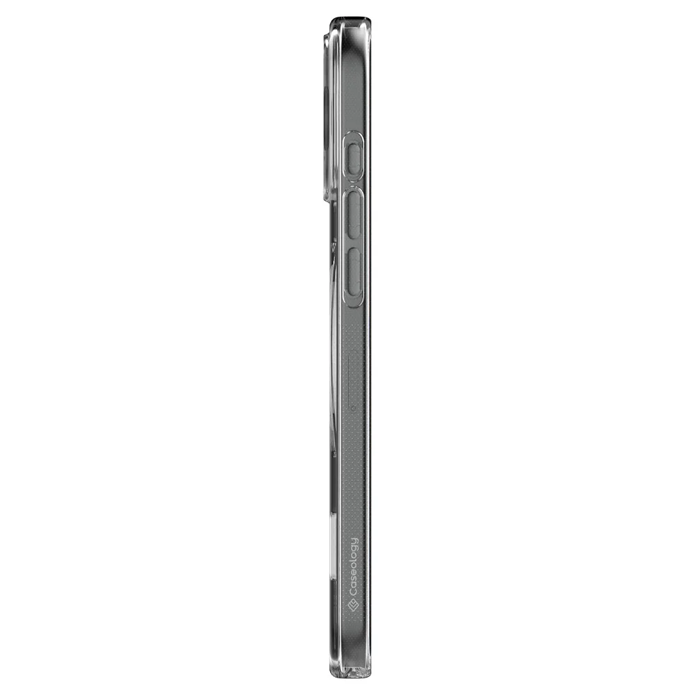 Spigen Apple iPhone 16 Pro Max Capella Mag Kickstand Case - Clear Case / White Ring - Image 5