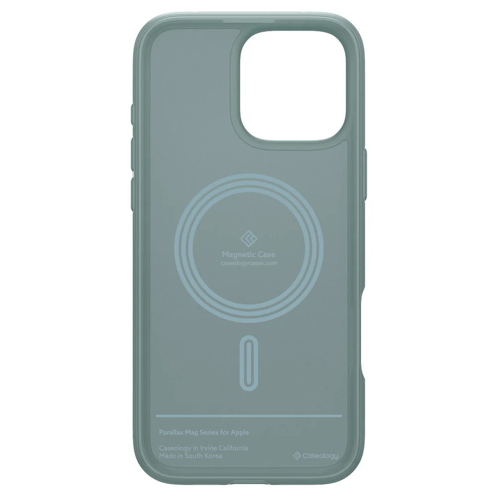 Spigen Apple iPhone 16 Pro Max Parallax Mag Case - Sage Green - Image 4