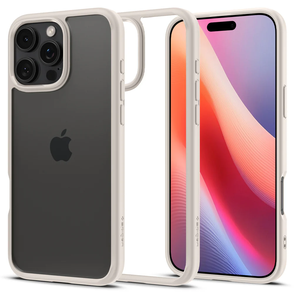 Spigen Apple iPhone 16 Pro Max Ultra Hybrid Case - Natural Titanium