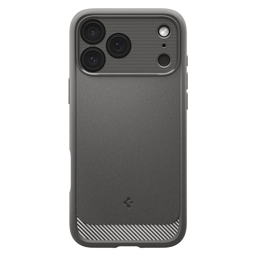 Spigen Apple iPhone 17 Pro Rugged Armor (MagFit) Case - Grey