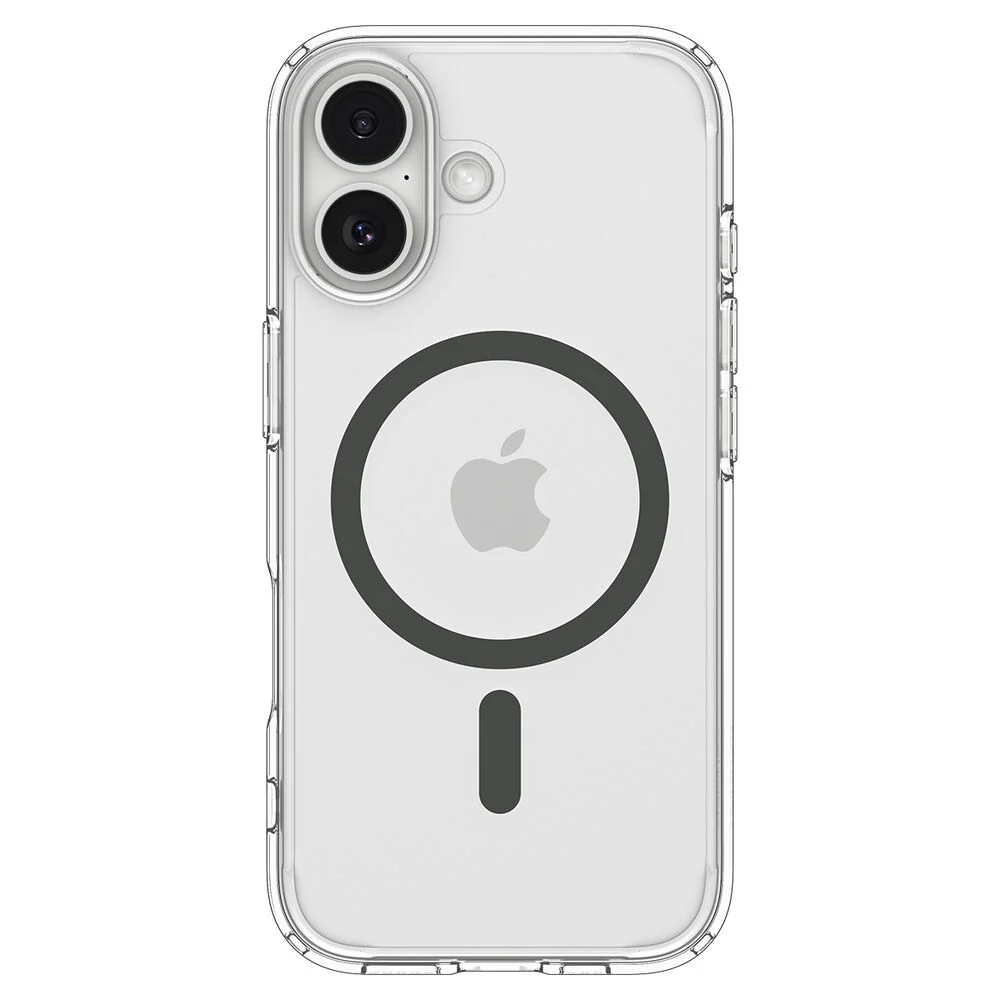 Spigen Apple iPhone 17 Ultra Hybrid (MagFit) Case - Clear Case / Graphite Ring