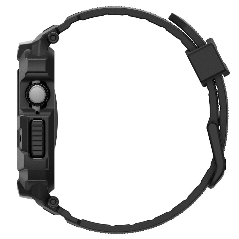 Spigen Apple Watch 10/11 42mm Rugged Armor Pro 2 Band Case (Black) - Image 5