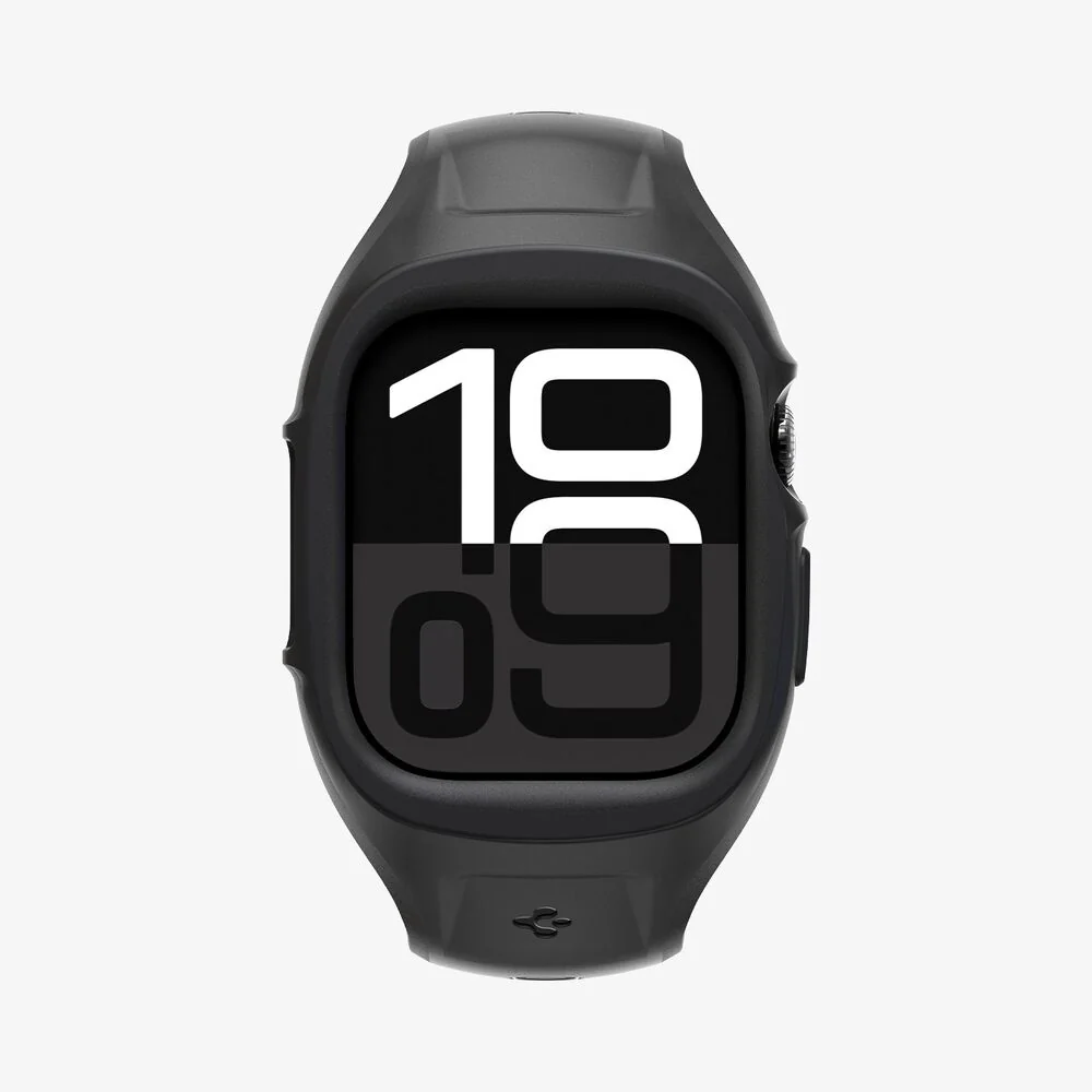 Spigen Apple Watch 10/11 46mm Liquid Air Pro Band Case (Black) - Image 4