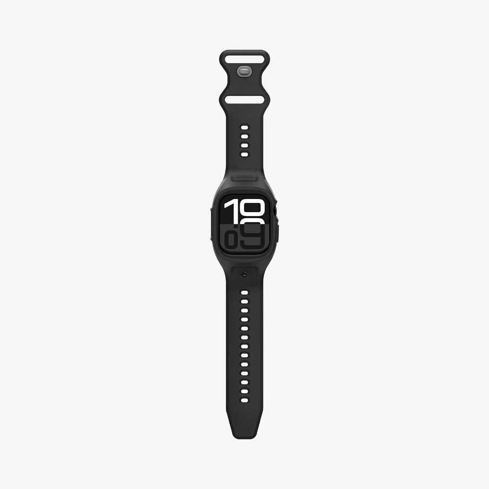 Spigen Apple Watch 10/11 46mm Liquid Air Pro Band Case (Black) - Image 6