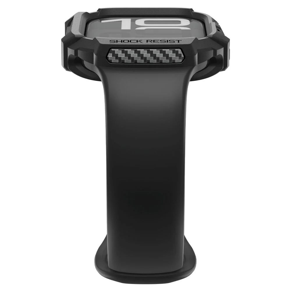 Spigen Apple Watch 10/11 46mm Rugged Armor 2 Case (Black) - Image 5
