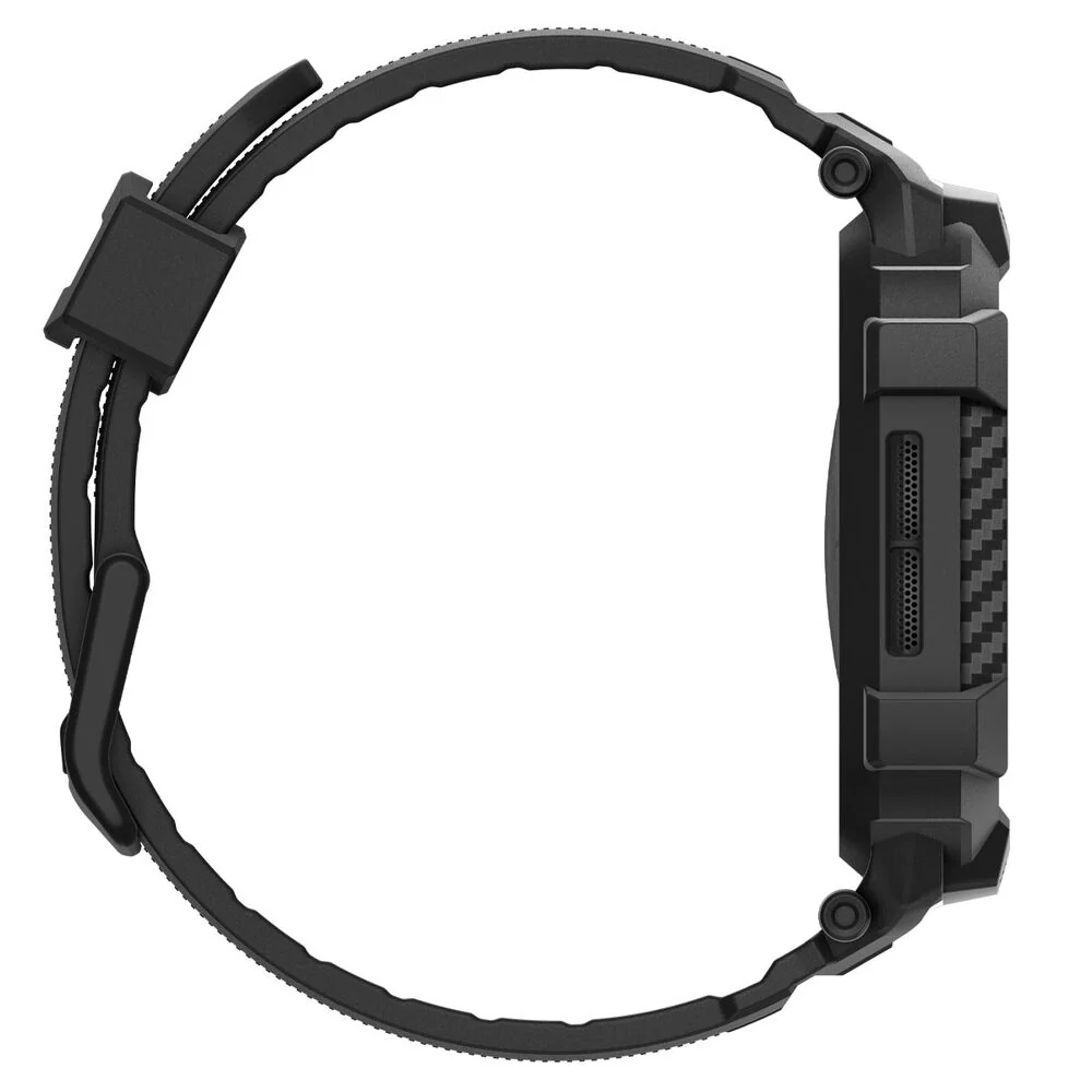 Spigen Apple Watch 10/11 46mm Rugged Armor Pro 2 Band Case (Black) - Image 4