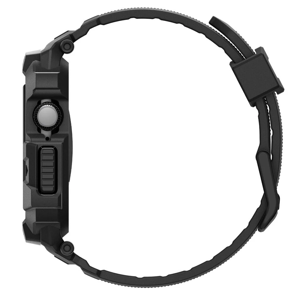 Spigen Apple Watch 10/11 46mm Rugged Armor Pro 2 Band Case (Black) - Image 5