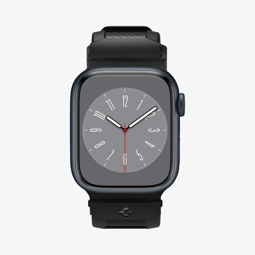 Spigen Apple Watch 42mm 41mm 40mm 38mm Rugged Band (Black) - Image 3