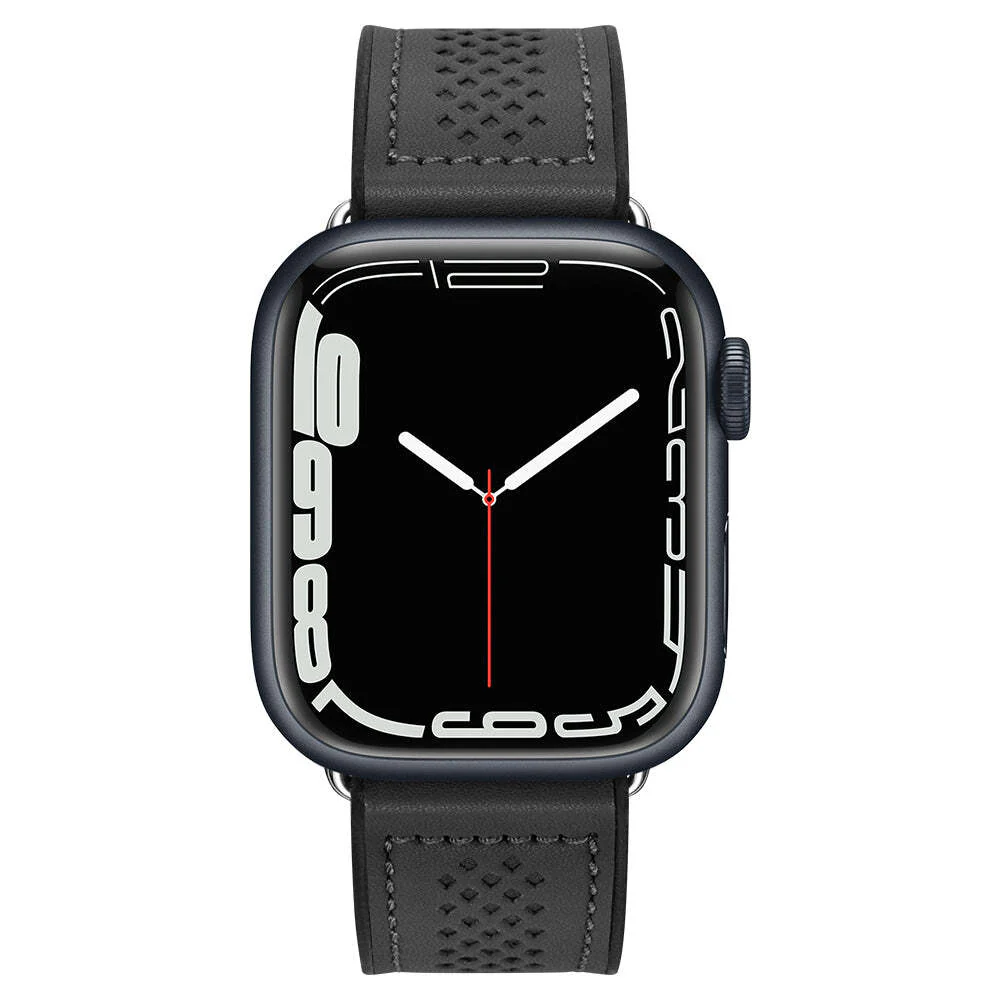 Spigen Apple Watch 49mm 46mm 45mm 44mm 42mm Retro Fit Band (Black) - Image 2