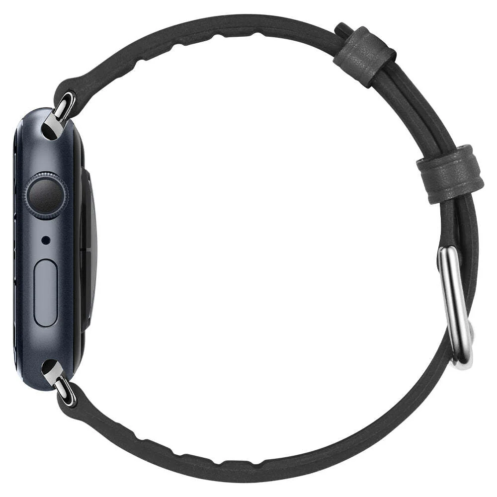 Spigen Apple Watch 49mm 46mm 45mm 44mm 42mm Retro Fit Band (Black) - Image 4