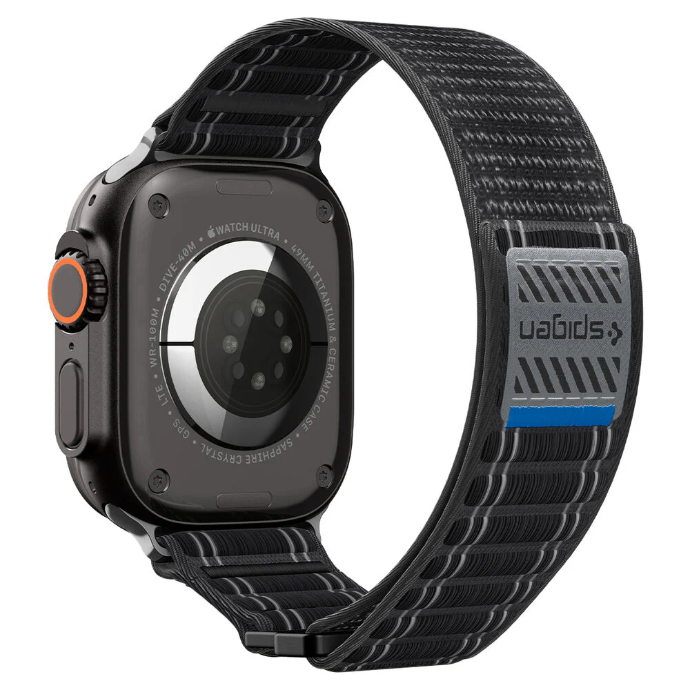 Spigen Apple Watch 49mm 46mm 45mm 44mm 42mm WBF0 Band (Black) - Image 6